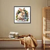 >SALE<5D DIY Full Round Drill Diamond Painting Rabbit Kit Home Decor Art Craft 30x30cm