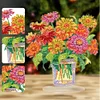 Diamond Painting Flower Vase Tabletop Ornaments Kit for Home Office