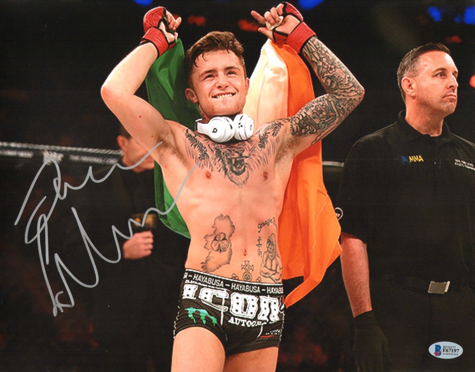 James Gallagher Signed 11x14 Photo Poster painting BAS Beckett COA Bellator MMA Picture Auto'd N