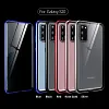 2021 Samsung Double-Sided Protection Anti-Peep Tempered Glass Phone Case For S21 S20 Series