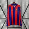 1996/1997 Retro Long Sleeves Barcelona Home Football Shirt 1:1 Thai Quality