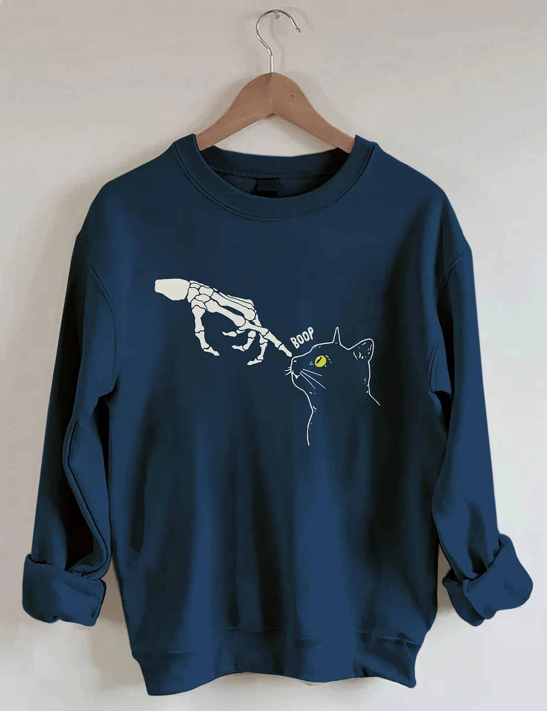 Skeleton Cat Sweatshirt