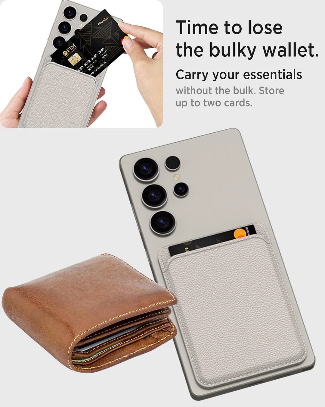 Samsung ultra-thin mobile phone protective case with adjustable bracket, shockproof card slot and drop-proof lightweight protective case