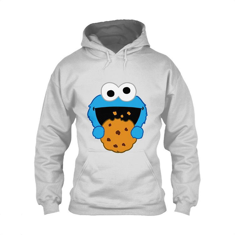 Blue Cookie Monster, Sesame Street Classic Hoodie