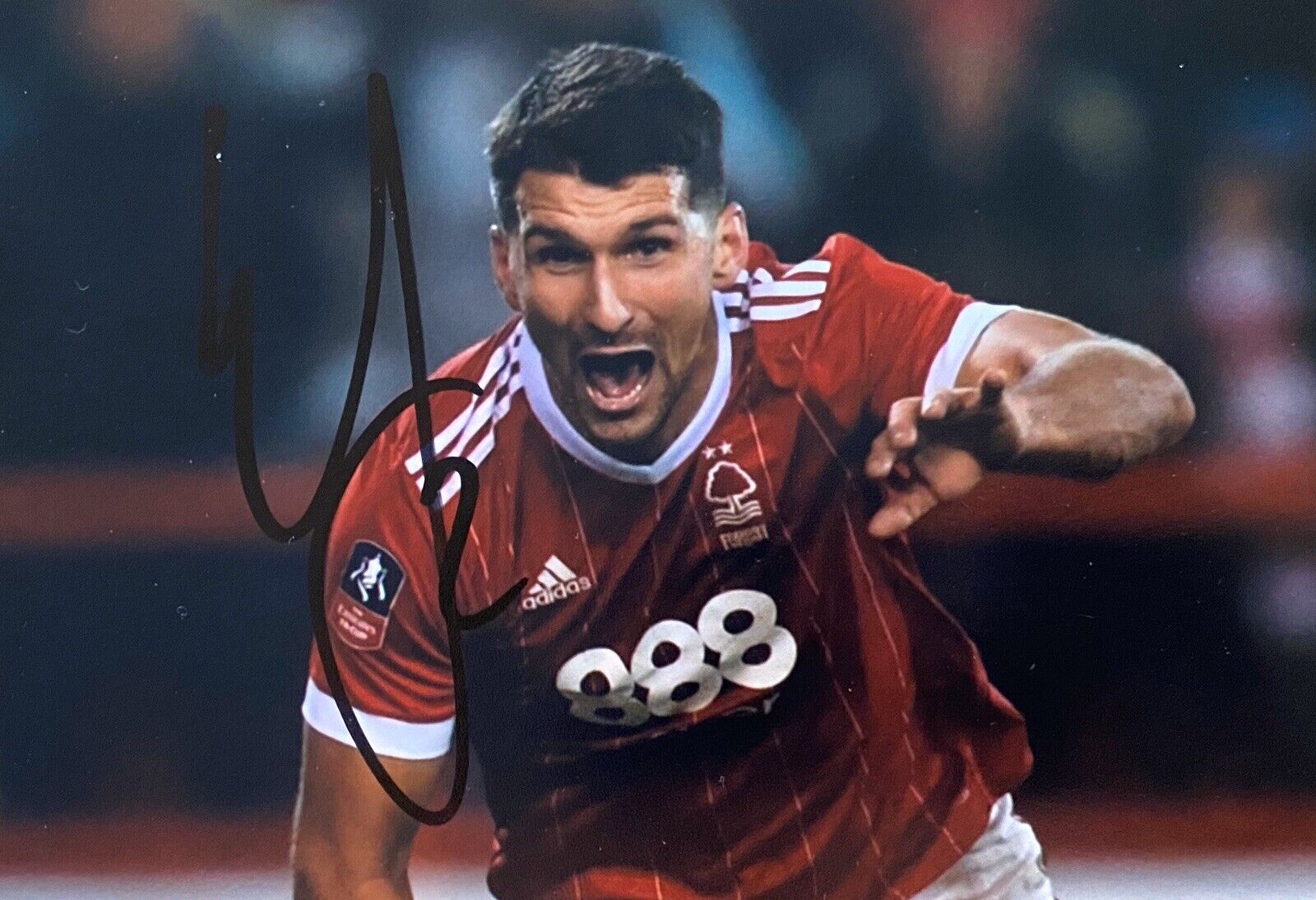 Eric Lichaj Genuine Hand Signed 6X4 Photo Poster painting - Nottingham Forrest