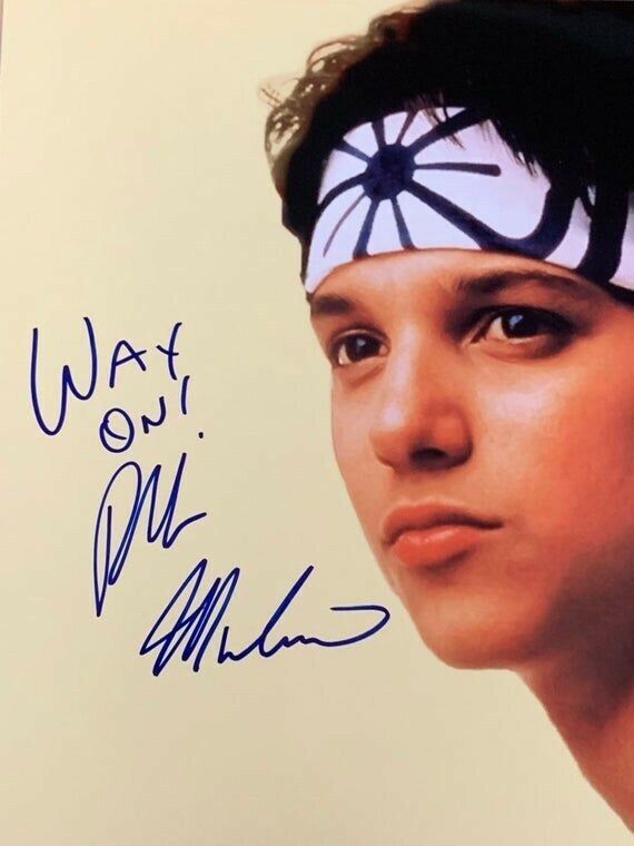 Ralph Macchio 8 x 10 Autographed / Signed Photo Poster painting (The Karate Kid / Cobra Kai RP)