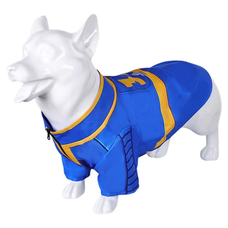 TV Fallout (2024) Lucy Blue Dogs Pet Outfits Cosplay Costume Halloween Carnival Suit