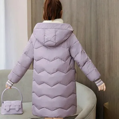 Women Winter Jacket 2020 New Warm Parkas Outerwear High Quality Down Cotton Coat Female Winter Thicken Cotton Padded Jacket 3XL