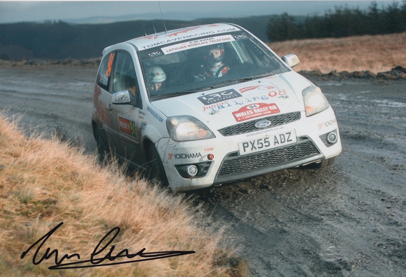 Tom Cave Hand Signed 12x8 Photo Poster painting Ford Rally 2.