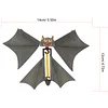10Pcs Hand Transformation Butterfly Flying Bat Wind up Bat Flutter Card Flying Paper Bat Funny bat Tricky Prop Toys Fake bat Prop 