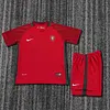 2016 Retro Portugal Home Football Shirt 1:1 Thai Quality Kids Size