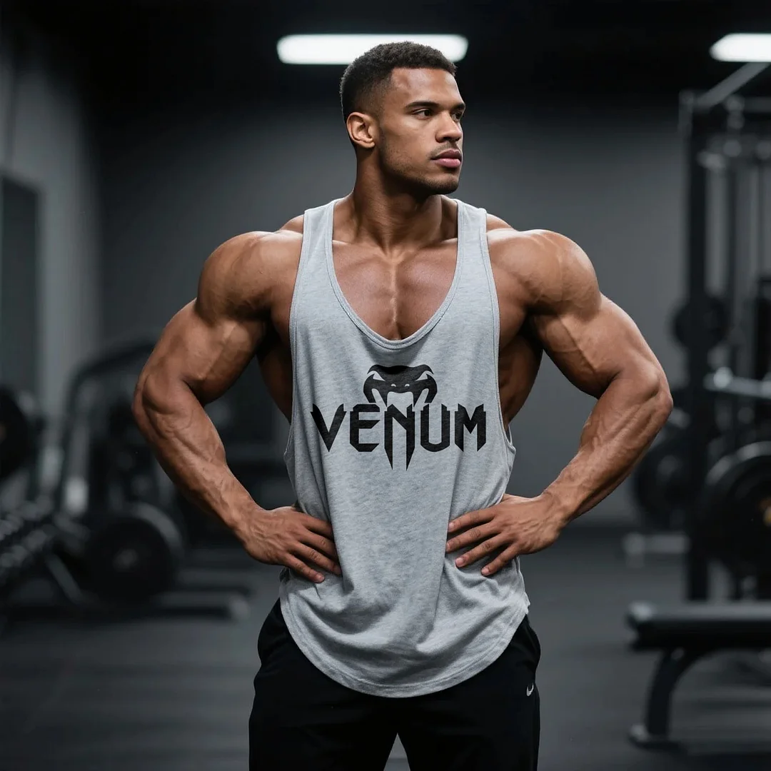 Large Size Loose Comfortable Breathable Vest Top Fitness Sports Extreme Fighting Vest