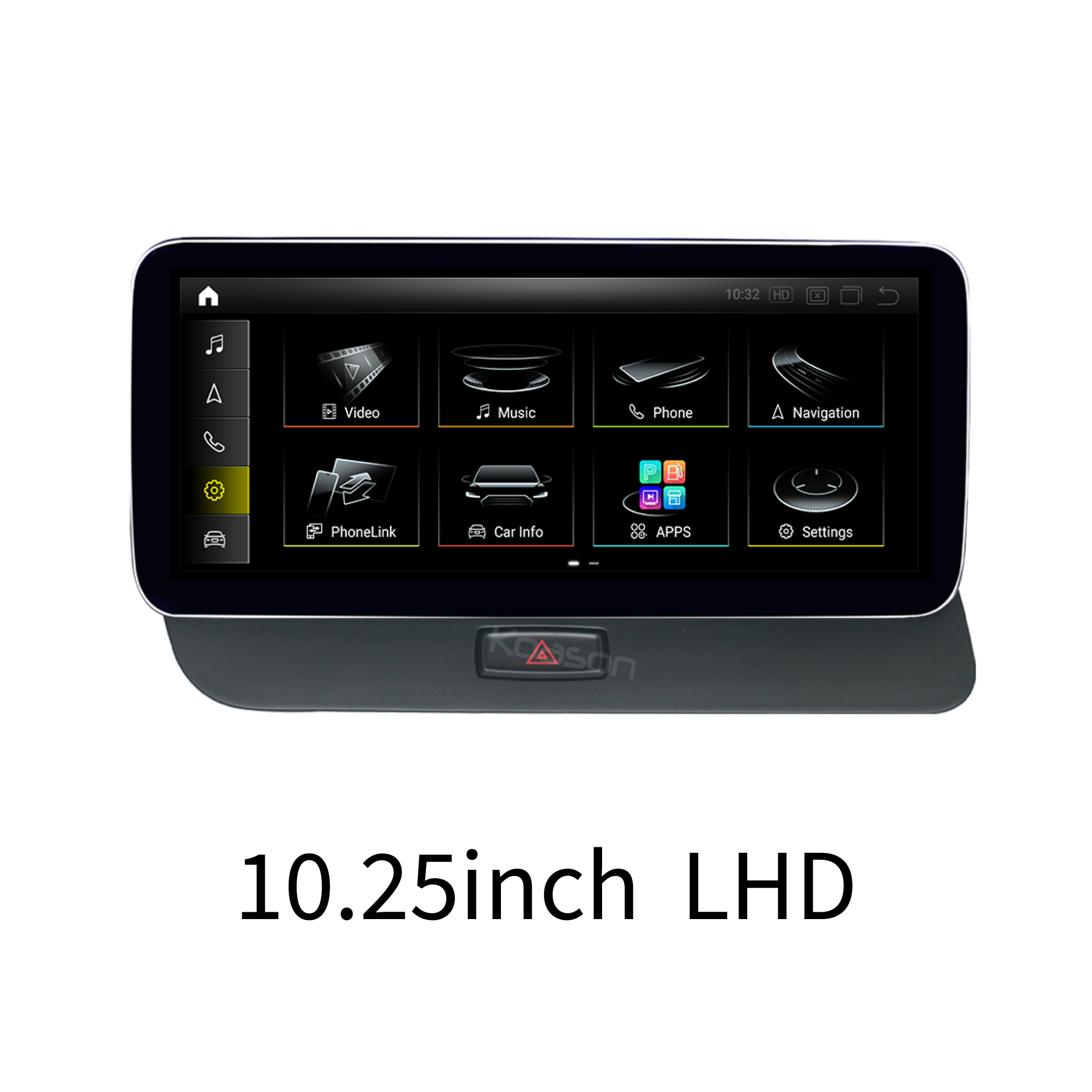Koason Android Screen Display Upgrade Apple CarPlay Android Auto Car Multimedia Player For Audi Q5 