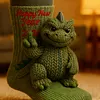 Unisex Cutie 3D Godzilla Pattern Funny Knit Socks For Holiday Gift