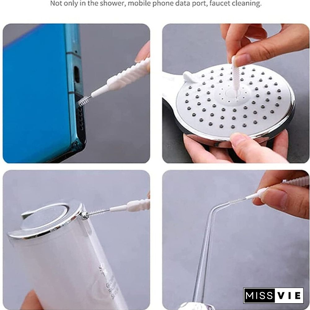 Shower Nozzle Cleaning Brush - Anti-Clogging Pore Gap Cleaning Brush 10 PCS Multifunctional Mini Crevice Small Hole Brush