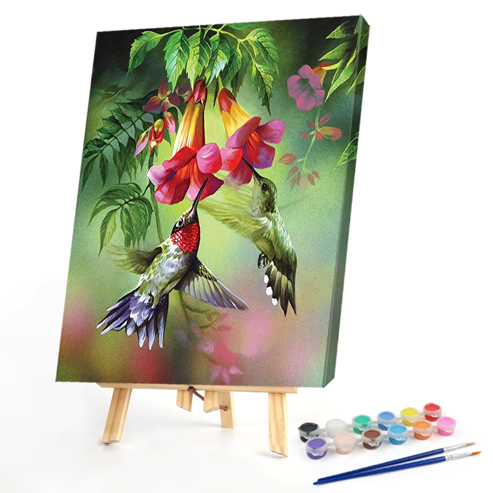 

40*50CM - Paint By Numbers - Flowers, 501 Original