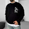 Men's Street Lettering Oversized Hoodie by Inlyline