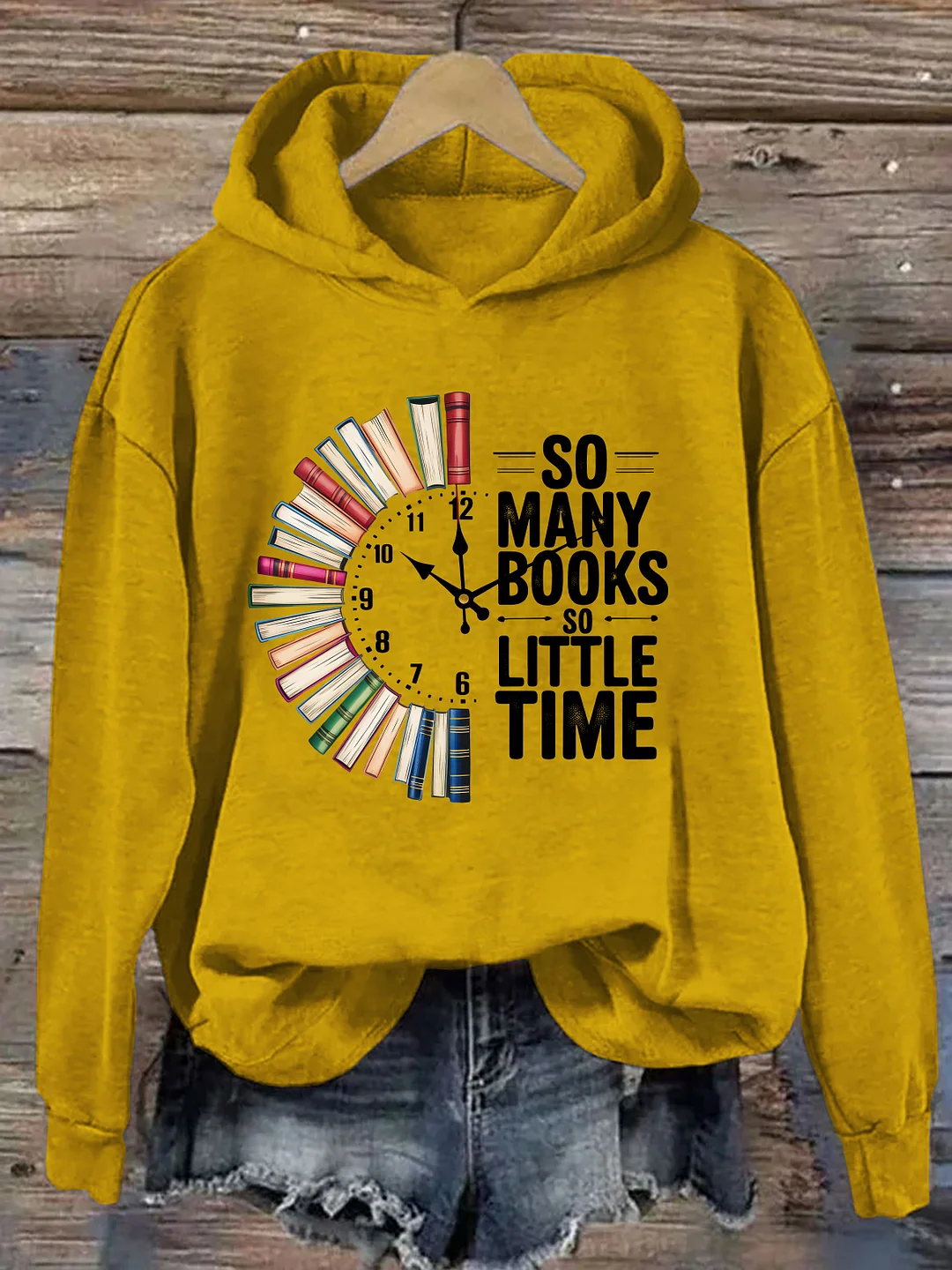 So Many Books So Little Time Hoodie