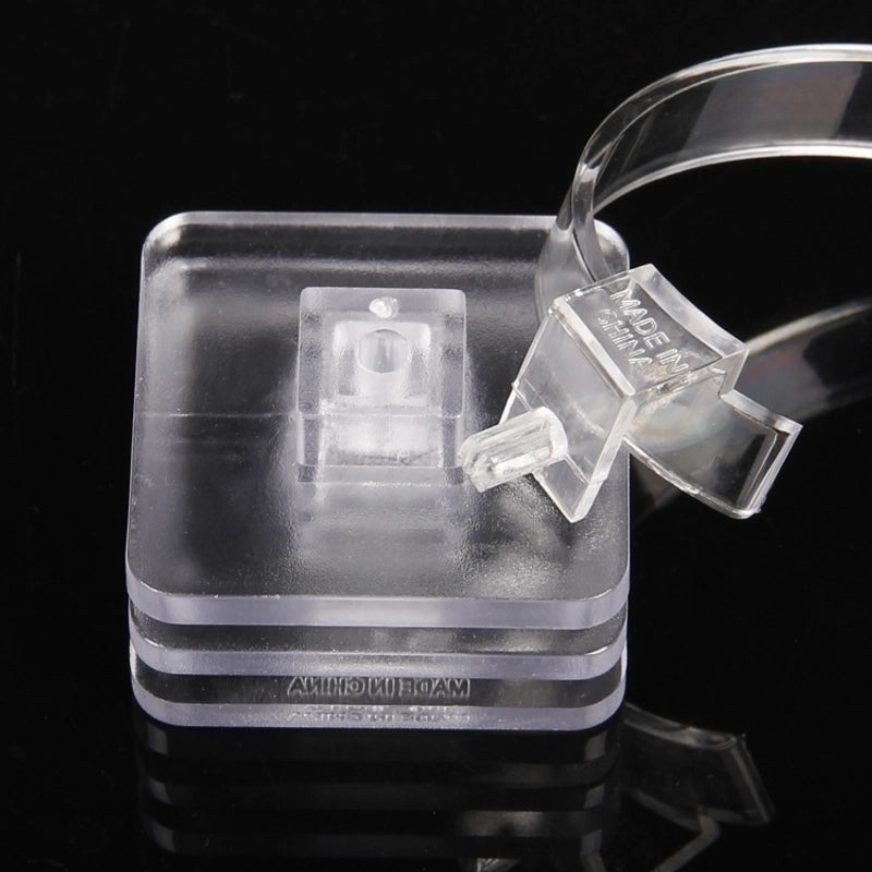 Minimalist C Shape Solid Color Gum Jewelry Rack