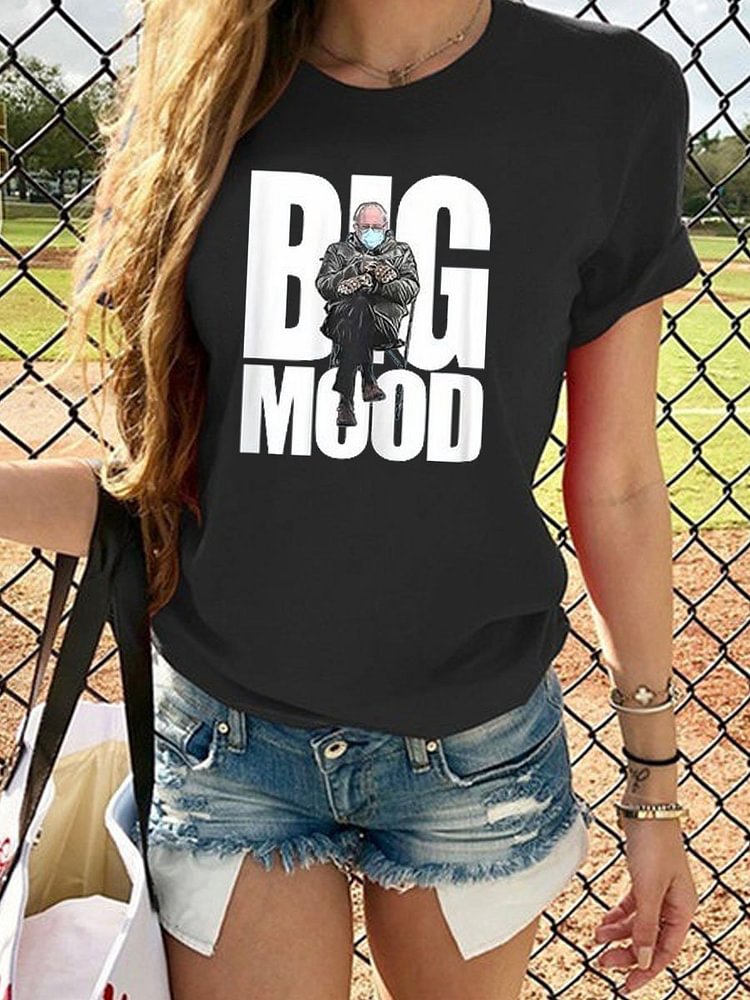 Bestdealfriday Big Mood Shirt Top