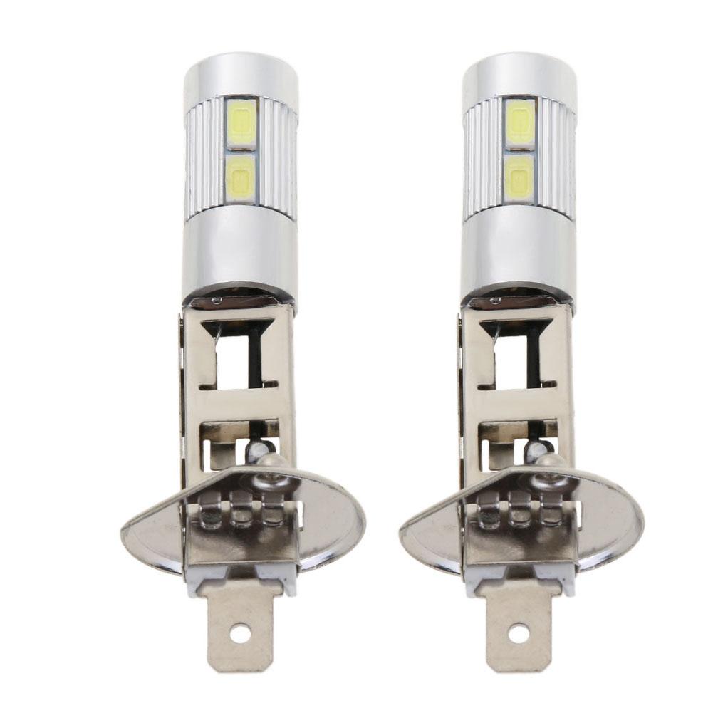 

2pcs H1 5630 10SMD LED 5W White Car Auto Truck Fog Light Head Lamp Bulbs, 501 Original