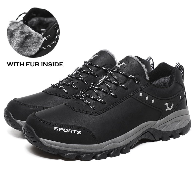 2021 New Winter Snow Shoes For Men Fashion Outdoor Sneakers Waterproof Men's shoes Men Combat Desert Casual Shoes Big Size 38-47