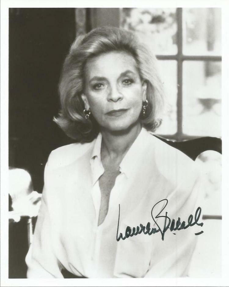 LAUREN BACALL Signed Photo Poster paintinggraph - Film Star Actress - preprint