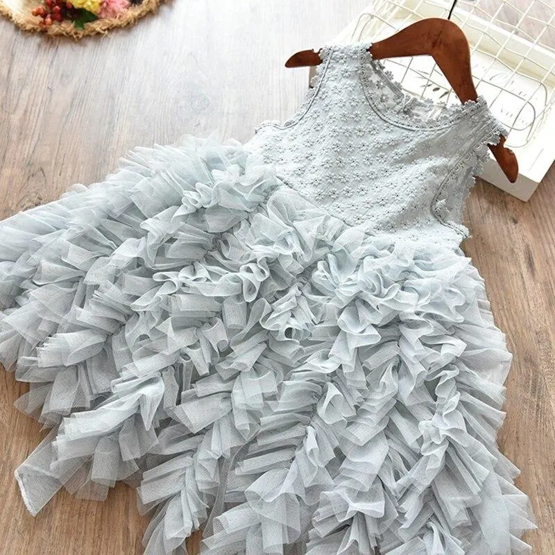 Summer Princess Dress For Girls Clothes Children Clothing Spring Party Kids Dresses for Girls Toddler Girls Casual Dress 3-8YS