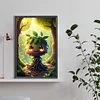 Niedlicher Baumkobold - runder Bohrer Diamond Painting - 40*60cm (große Größe)