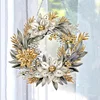Diamond Painting Christmas Wreath Pendant