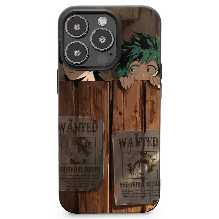 Izuku Midoriya My Hero Academia Shoto Todoroki Anime My Hero Academia Phone Case Mobile Phone Shell IPhone 13 and iPhone14 Pro Max and IPhone 15 Plus Case - Heather Prints Shirts