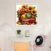 Sunflower Fruit Box-11CT Stamped Cross Stitch 40*40cm/15.75*15.75in