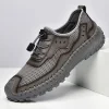 Men's large size outdoor mesh breathable casual shoes