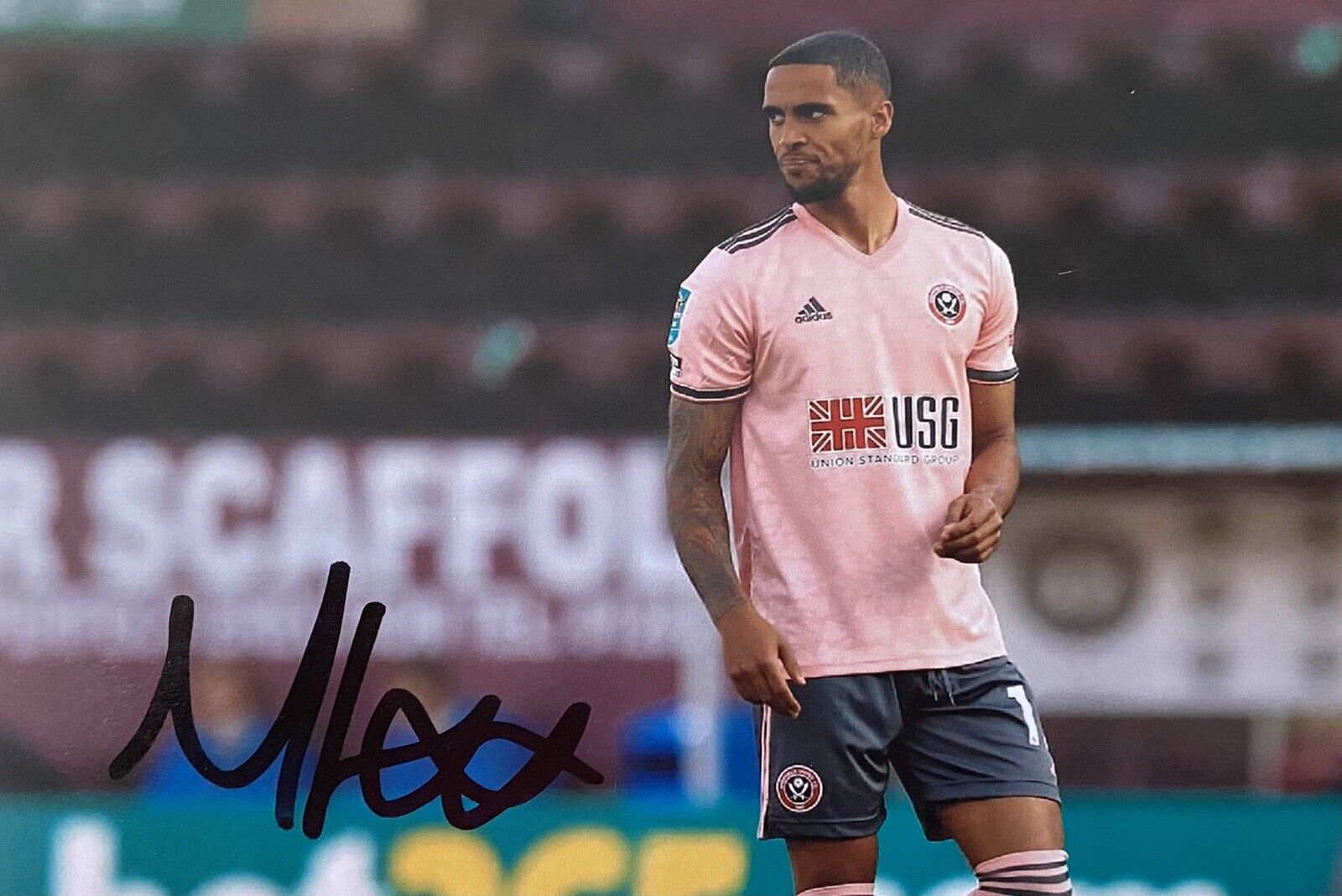 Max Lowe Genuine Hand Signed Sheffield United 6X4 Photo Poster painting