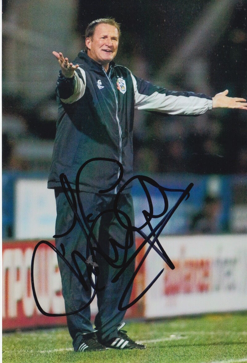 HUDDERSFIELD TOWN HAND SIGNED SIMON GRAYSON 6X4 Photo Poster painting.