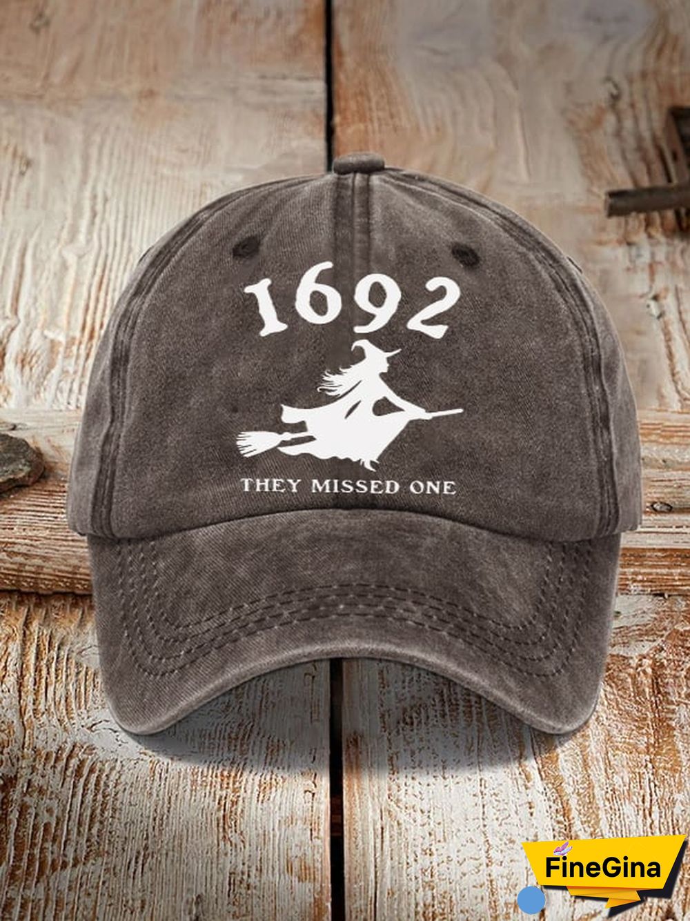 1692 Witch They Missed One Sun Hat