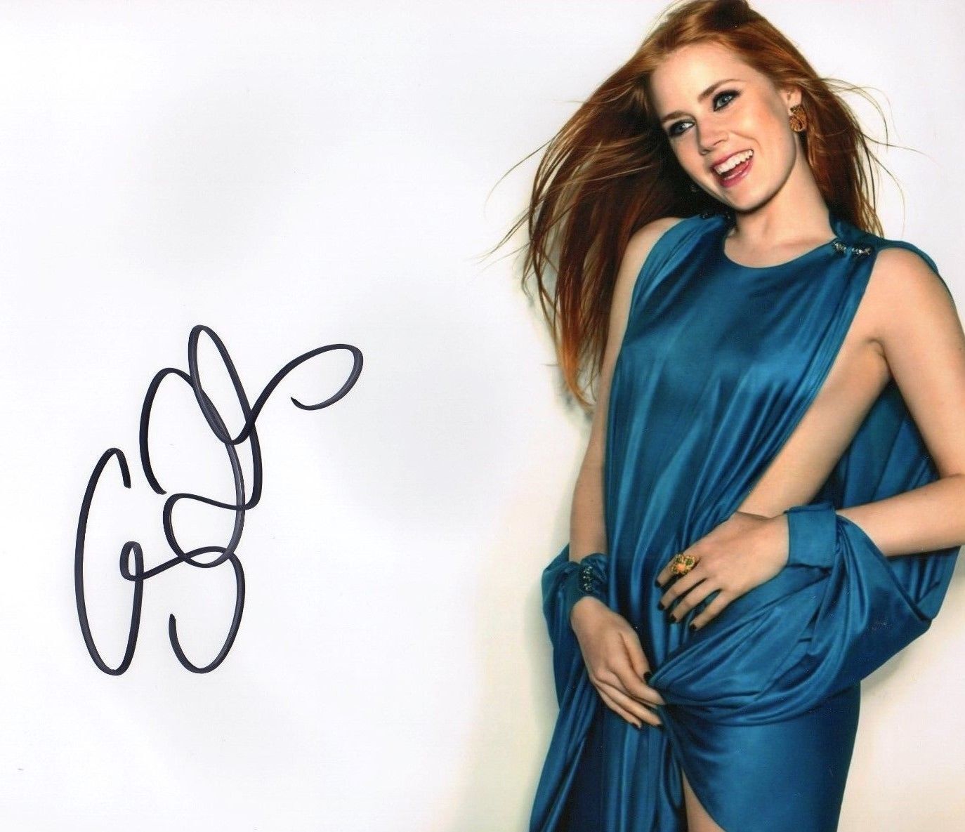 AMY ADAMS AUTOGRAPHED SIGNED A4 PP POSTER Photo Poster painting PRINT 27