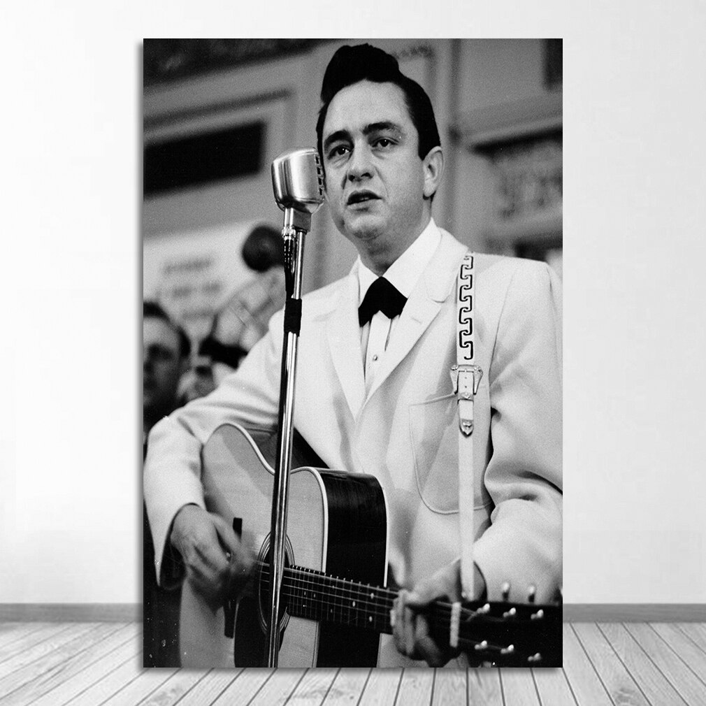 MOINES Vintage Poster and Prints Wall Art Canvas Painting Wall Pictures for Living Room Home Decor  Rock Music Band Star