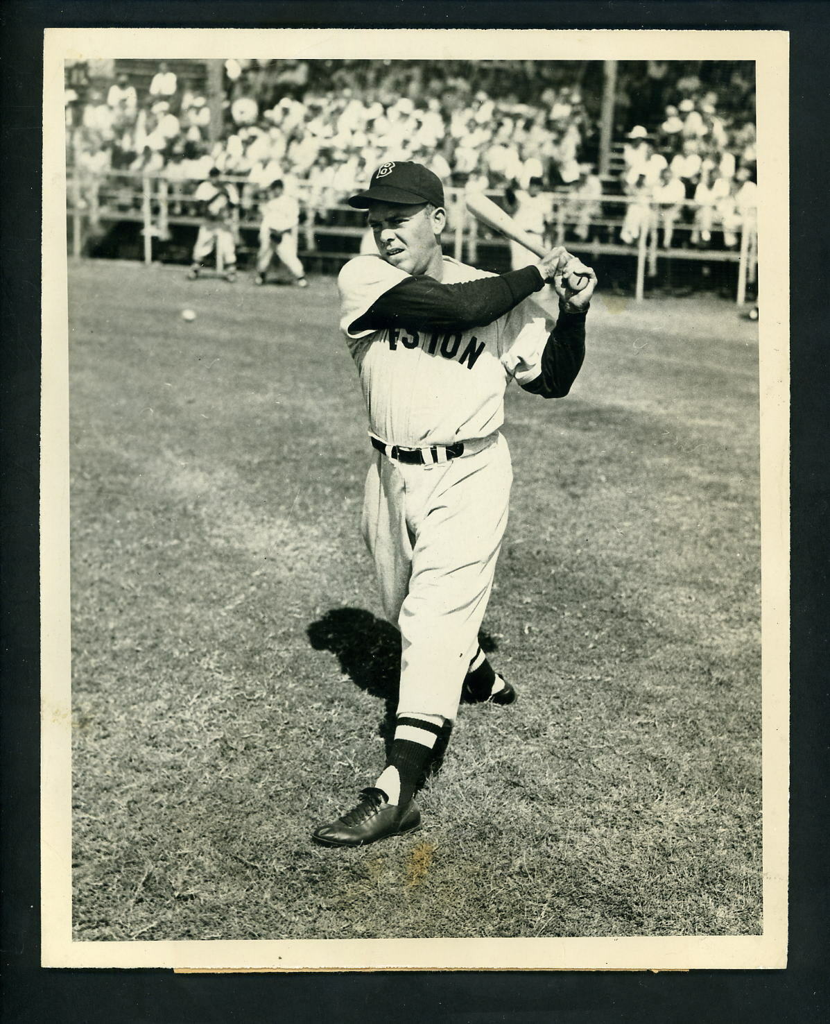 Vern Stephens Official Boston Red Sox team issued 1948 Type 1 Press Photo Poster painting