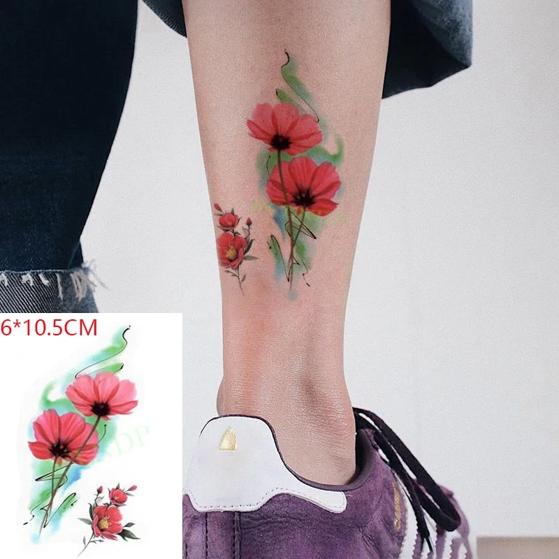 Waterproof Temporary Tattoo Sticker sexy English Letter Words Arrow Fashion Pattern Flash Tatoo Fake Tatto for Women Men