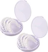  Lower Teeth Veneers - Simulation Braces Snap On Smile Tooth Cover Perfect Whitening One Size Fits Most Comfortable Denture to Make White Beautiful Neatr 2pcs