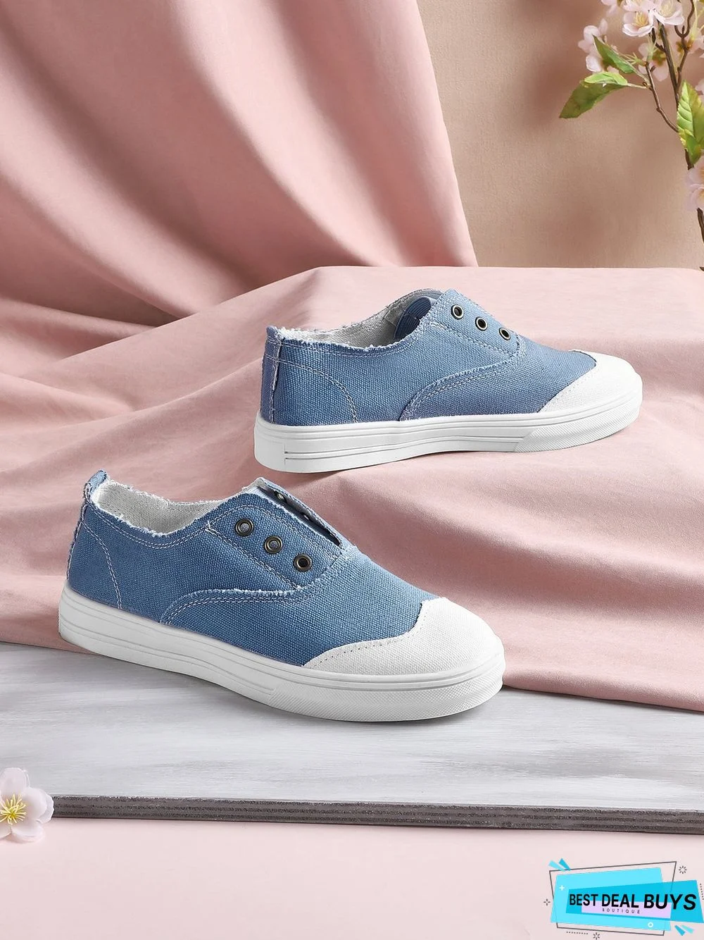 All Season Flat Heel Sneakers