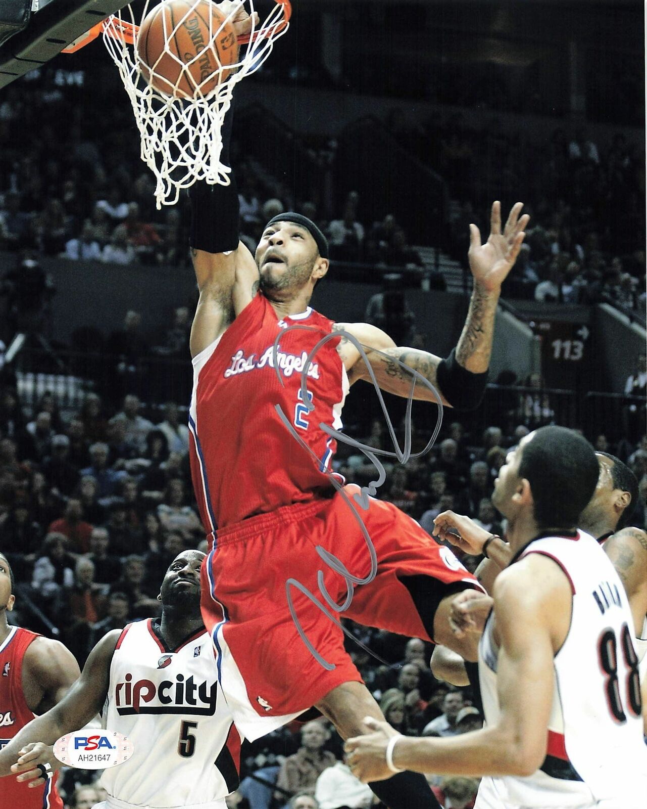 Kenyon Martin signed 8x10 Photo Poster painting PSA/DNA Los Angeles Clippers Autographed