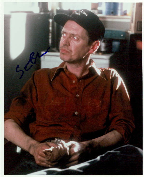 Steve Buscemi signed 8x10 Photo Poster painting