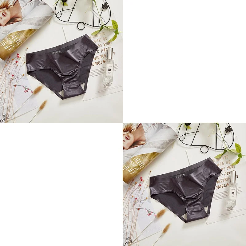 2 Pcs Sports Seamless Panties Woman Underwear Seamless Female Briefs Lingerie For Woman Underwear Wholesale New 2021 BANNIROU