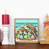 Tortue de mer - peinture diamant de forme spéciale - 30*30cm