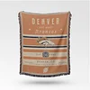 Denver Broncos Football Blanket
