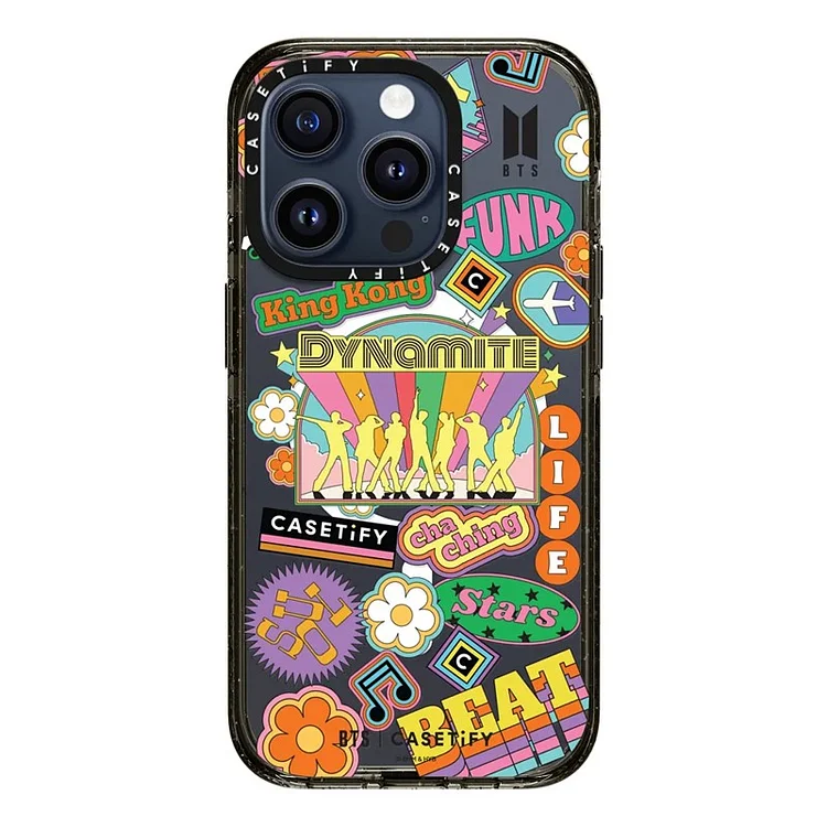 BTS Dynamite Sticker Funk Phone Case