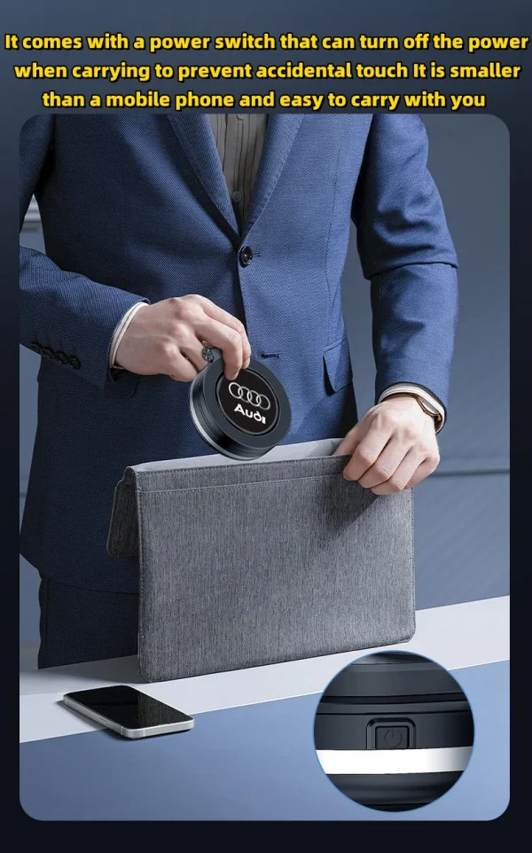 Electric Adsorption Magnetic Car Mount