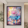 Piano-16CT Stamped Cross Stitch Egyptian Cotton 74*93cm/29.13*36.61in (Big Size) tapestrymarket